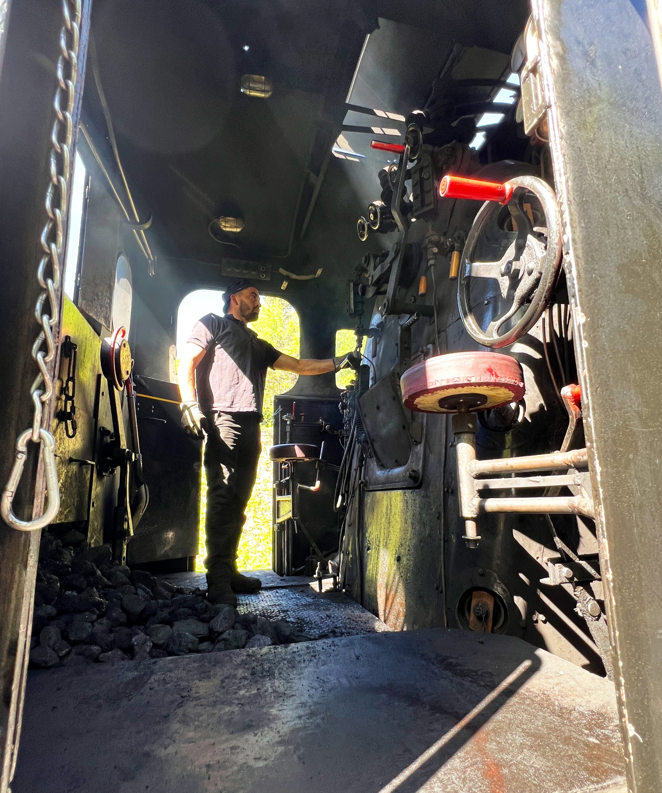 Train à Vapeur Des Cévennes - Visite de la loco