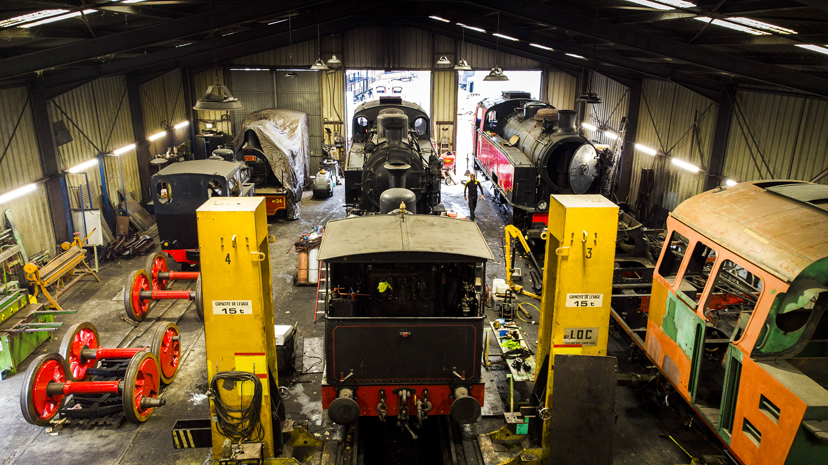 Train à Vapeur Des Cévennes - Atelier