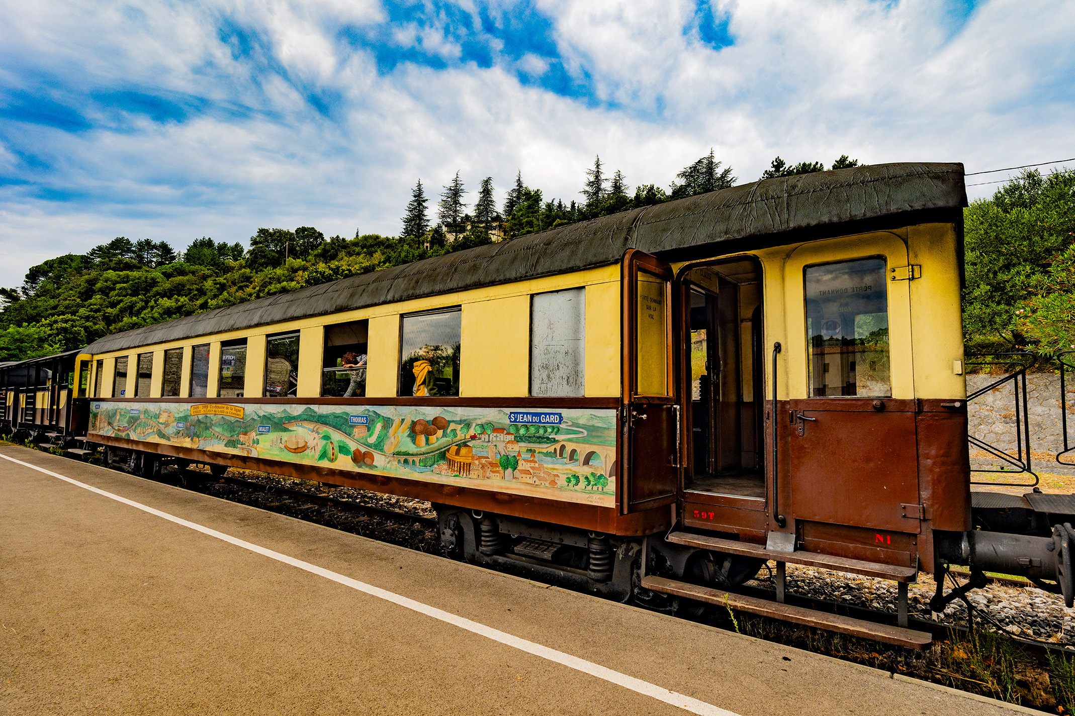 Train à Vapeur Des Cévennes - Wagon Bastille