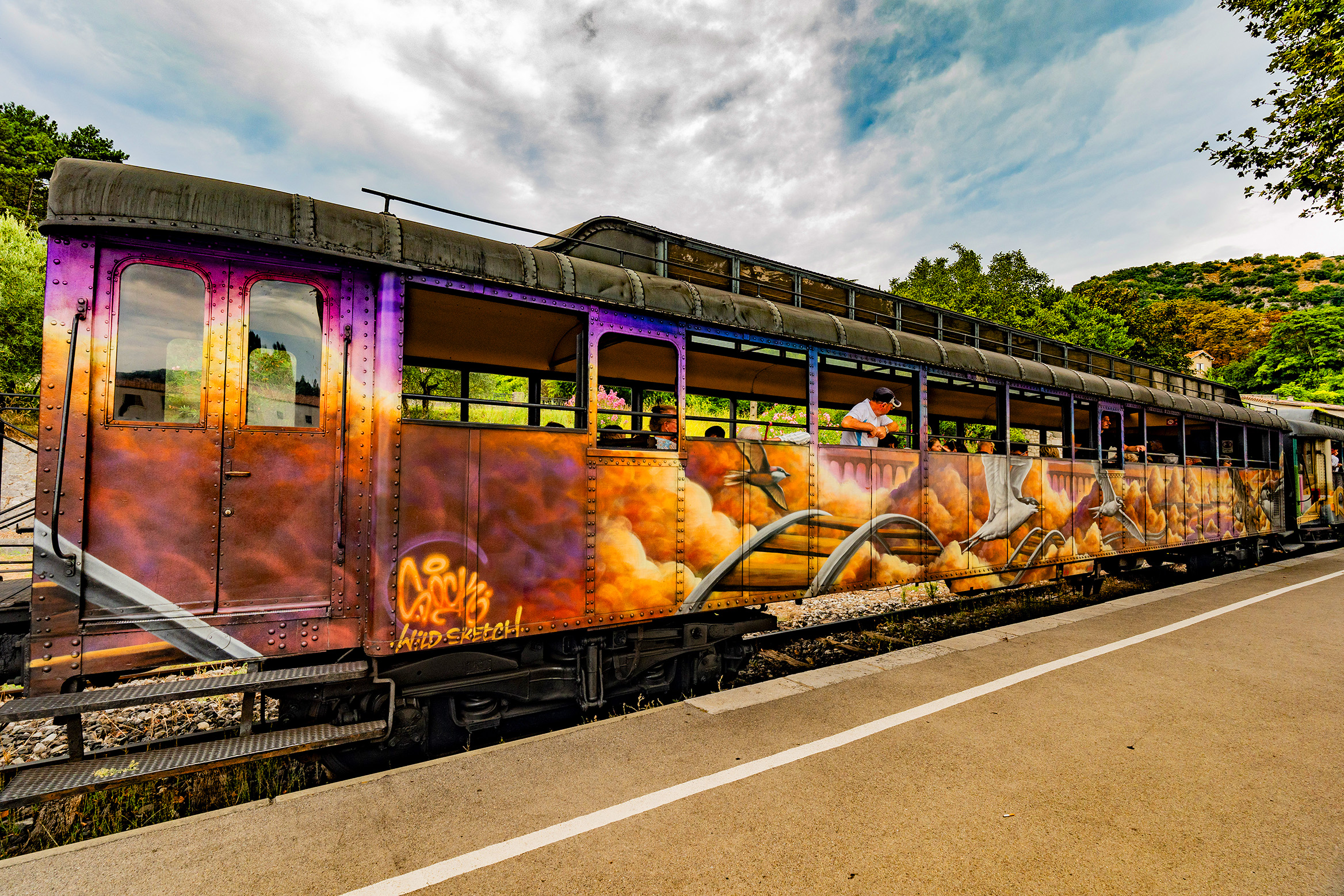 Train à Vapeur Des Cévennes - Wagon Postal